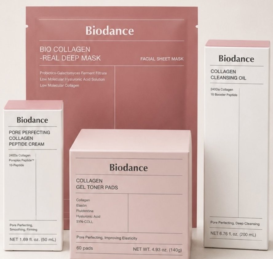 Produits de la gamme Biodance Collagen