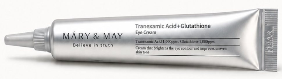Le tube de crème contour des yeux Tranexamic Acid + Glutathione de Mary & May