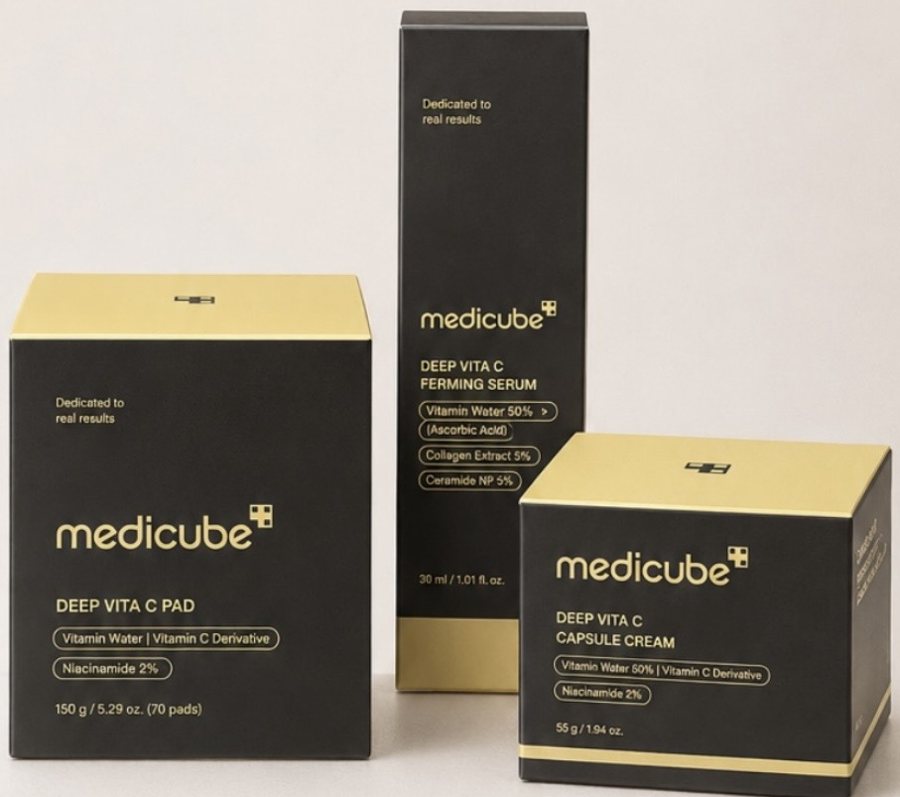 Produits de la gamme Deep Vita C de medicube