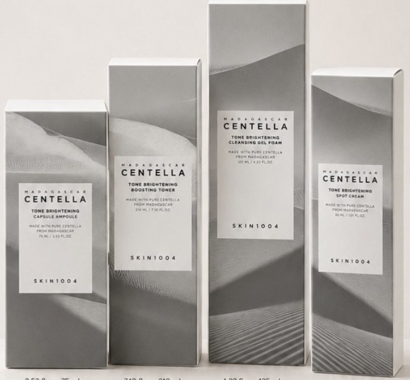 Produits de la gamme SKIN1004 Tone Brightening